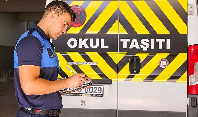 Nevşehir Belediyesi Zabıta Müdürlüğü ekipleri, okul servislerinde denetim yaptı.
