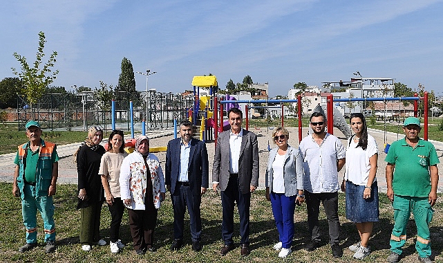 Osmangazi Belediyesi ilçede bulunan parkları yaptığı çalışmalarla yenileyerek ilk günkü