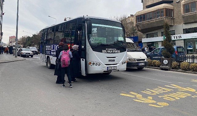 Nevşehir’de özel halk otobüslerinde kredi kartı ile ödeme ve NEVKART