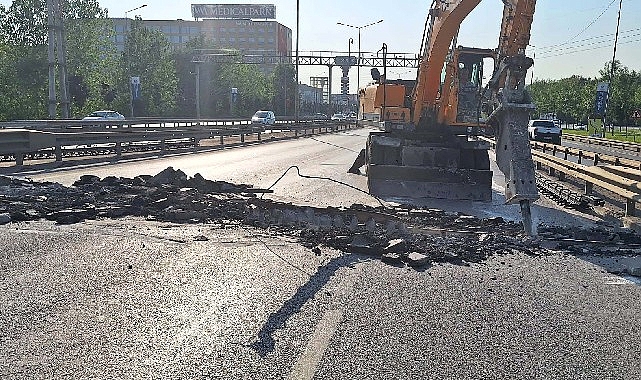Büyükşehir, Sakıp Sabancı Köprüsü’nde köprünün ayak noktalarında köprü genleşme ve