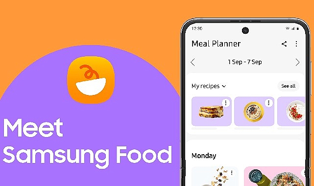 Yapay zeka destekli Samsung Food, özelleştirilmiş tarifleri, akıllı yemek planı