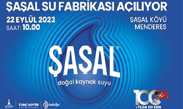 İzmir Büyükşehir Belediyesi, Türkiye’nin özlediği Şaşal Su’yu İzmirlilerle yeniden buluşturuyor