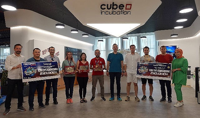 Teknopark İstanbul’un kuluçka merkezi Cube Incubation’un 6 girişimcisi TEKNOFEST Ankara’da