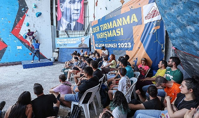 Nilüfer Belediyesi’nin bu yıl 9’uncusunu düzenlediği Lider Tırmanma Yarışı nefes