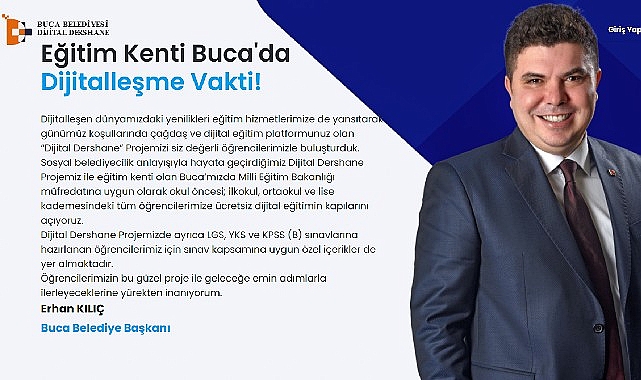 BUCA Belediyesi Dijital Dershane, 2023 Yüksek Yükseköğretim Kurumları Sınavı’na (YKS)
