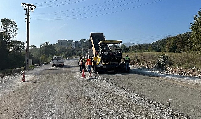 Büyükşehir, Yuvacık Barajı’na ulaşımın sağlandığı Başiskele Hoca Ahmet Yesevi Caddesini