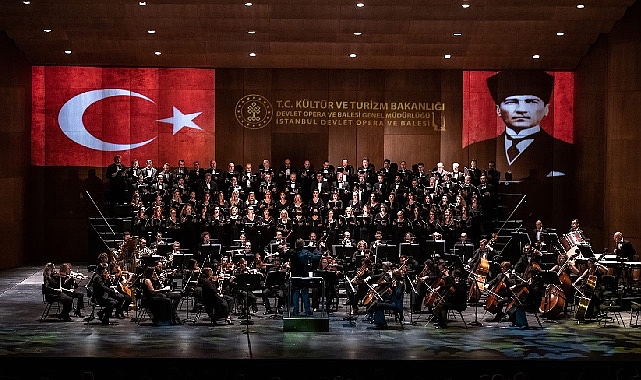Cumhurbaşkanlığı Klasik Türk Müziği Korosu’nun Cumhuriyetimizin 100’üncü yıldönümü için hazırladığı