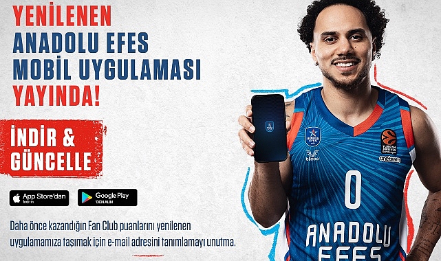 Anadolu Efes taraftarının dijital buluşma noktası “Anadolu Efes Spor Kulübü