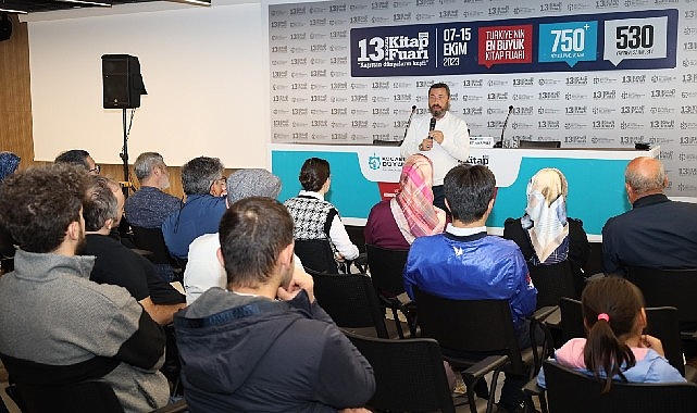 13. Kocaeli Kitap Fuarı’nda kitapseverlerle buluşan Araştırmacı Yazar Dr. Ahmet