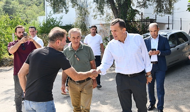 Mersin Yenişehir Belediye Başkanı Abdullah Özyiğit, kırsal mahalleler Karahacılı ve