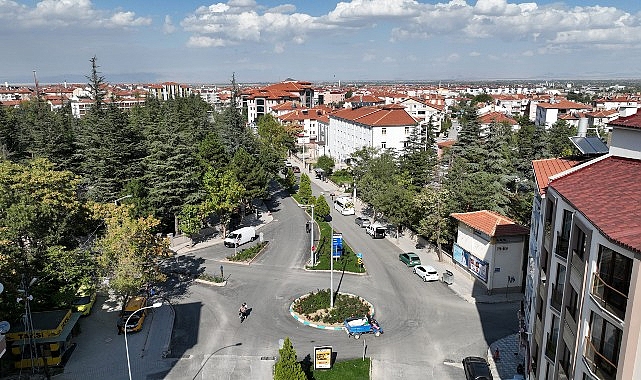 Konya Büyükşehir Belediyesi, Akşehir merkezdeki caddelerde ve bazı sokaklarda yürüttüğü