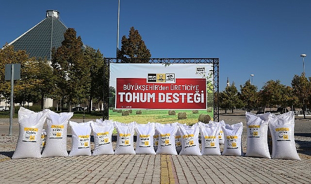 Konya Büyükşehir Belediyesi, hayvancılıkta kaba yem açığının giderilmesine katkı sağlamak