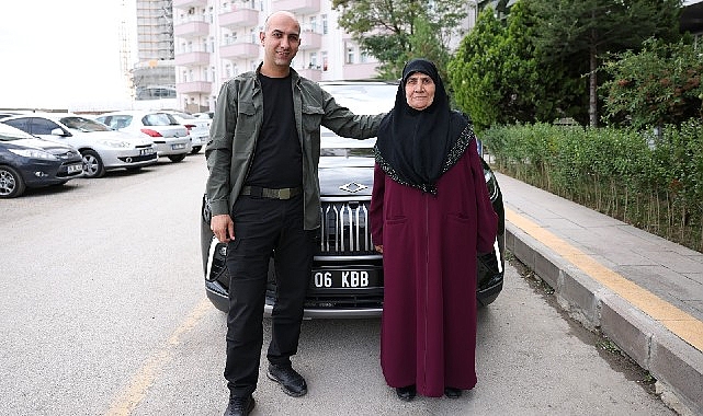 Keçiören Belediyesi tarafından satın alınan ve makam araç olarak hizmet