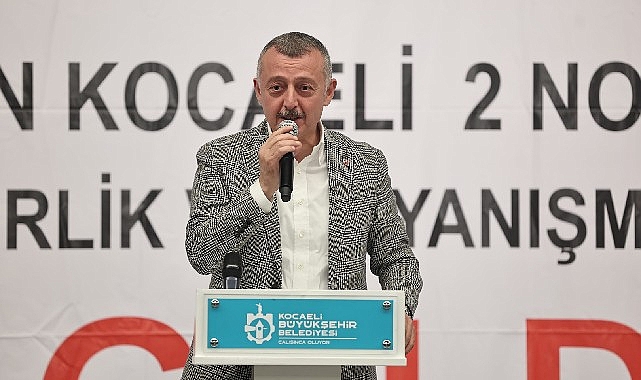 Başkan Büyükakın, Eğitim-Bir-Sen Kocaeli 2 No'lu Şubesi ev sahipliğinde düzenlenen