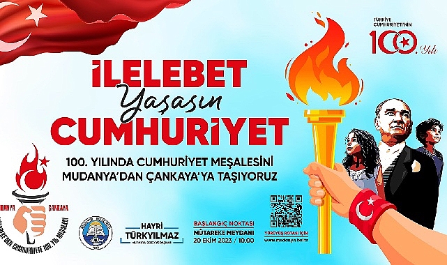 Mudanya Belediye Başkanı Hayri Türkyılmaz, Cumhuriyetin temellerinin atıldığı Mudanya’dan, Cumhuriyetin