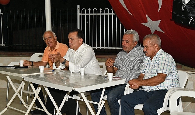 Başkan Abdullah Özyiğit, Kocavilayet Mahallesi’nde vatandaşlarla buluştu