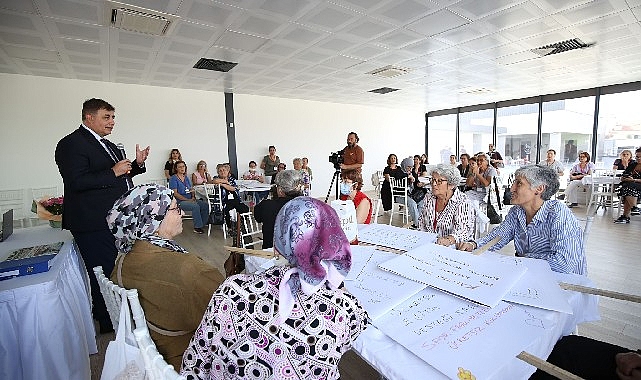 Karşıyaka Belediyesi, kadınların kent yönetimine daha aktif katılmalarını, sorunların çözümüne