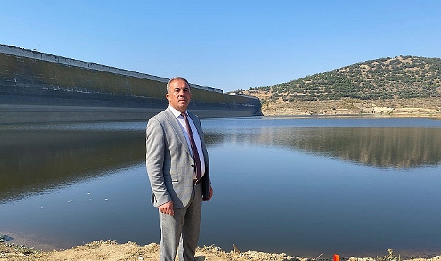 Bazı sosyal medya platformları ile haber sitelerinde Beydağ Barajı’nın ‘tamamen kuruduğu’
