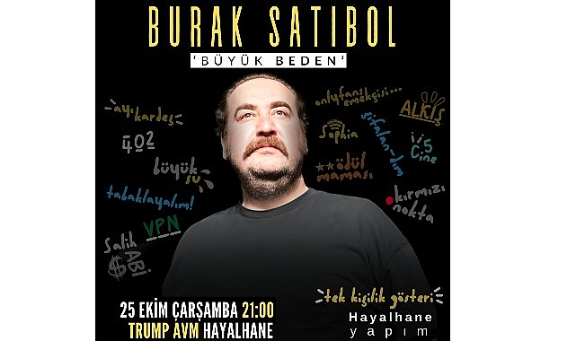 Türkiye'nin sevilen komedyenlerinden Burak Satıbol, yeni sezona heyecan verici yeni