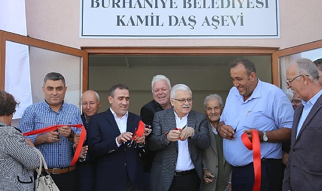 Burhaniye Belediyesi ve Kamil Daş’ın katkıları ile yapımı tamamlanan, Burhaniye
