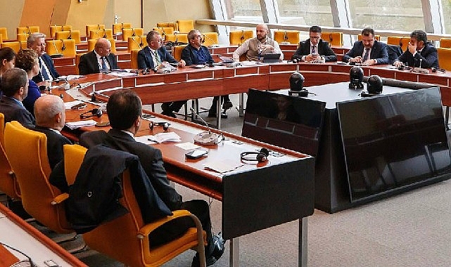 Başkan Büyükakın, Fransa’nın Strazburg kentinde gerçekleşen Avrupa Konseyi Kongresi 45.