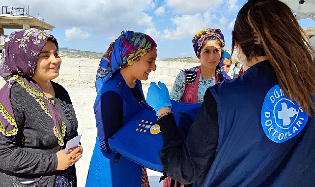 Kriz bölgelerinde tüm tehlike ve zorluklara karşı ön saflarda yer