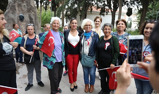 Efes Selçuklu kadınlar Cumhuriyetin 100 yılı etkinlikleri kapsamında Atatürk’ün annesi