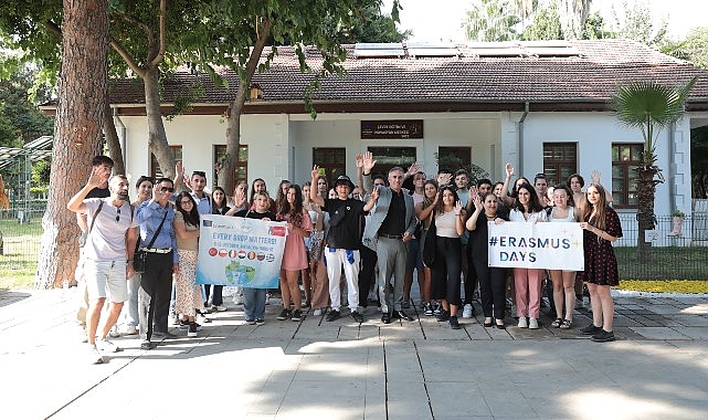Erasmus programı kapsamında Antalya’ya gelen 36 öğrenci Antalya Büyükşehir Belediyesi’ne