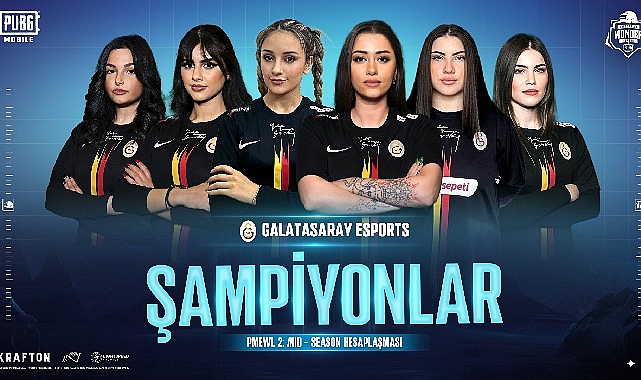 PUBG MOBILE European Wonder League 2. Sezon kadınlar turnuvasında Türk