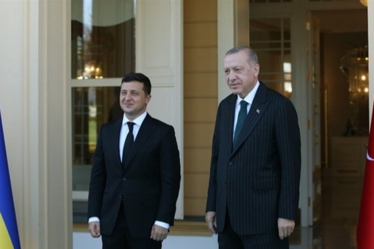 Cumhurbaşkanı Recep Tayyip Erdoğan, Ukrayna Devlet Başkanı Volodimir Zelenskiy ile