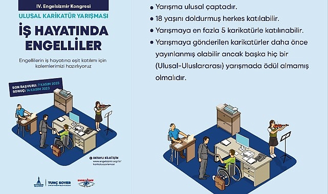 Engelsiz yaşamın öncüsü olabilmek için yola çıkan İzmir Büyükşehir Belediyesi