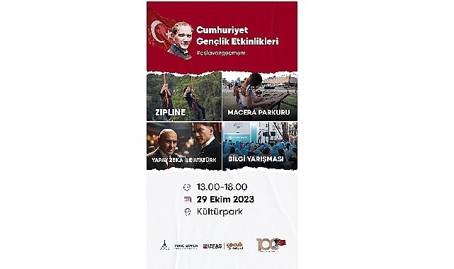 İzmir Büyükşehir Belediyesi, Cumhuriyetimizin 100. yılını gurur ve coşkuyla kutlamak