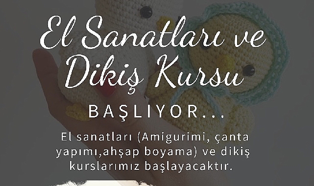 Milas Belediyesi tarafından kadınlara yönelik açılacak El Sanatları ve Dikiş