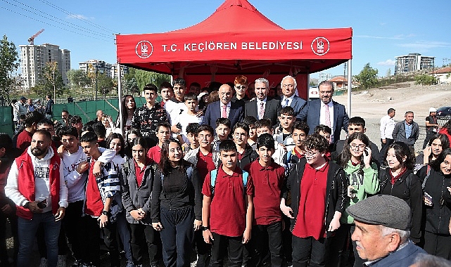 Keçiören Belediyesi tarafından ilçedeki Ovacık Mahallesi’ne inşa edilecek olan Lavanta