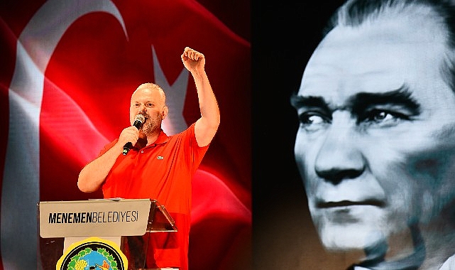  Menemen Belediyesi Cumhuriyetimizin 100. kuruluş yıl dönümünü çok özel etkinliklerle