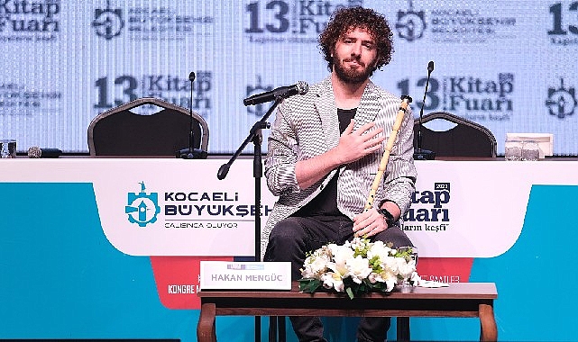 13. Kocaeli Kitap Fuarı’ndaki söyleşisinde aşkı anlatan Müzisyen Hakan Mengüç,