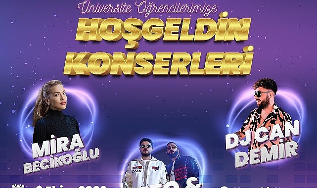 Nevşehir Belediyesi tarafından 9 Ekim Pazartesi akşamı düzenlenecek olan konser