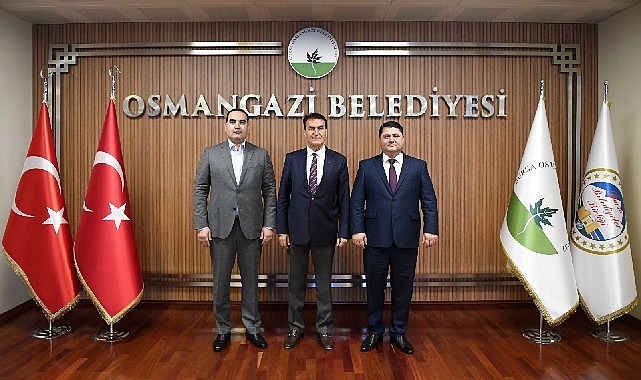 Osmangazi Belediyesi’nin kardeş belediyesi Tacikistan’ın Dangara Belediyesi, Osmangazi Belediye Başkanı