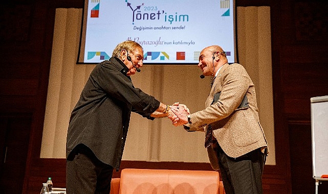 İzmir Büyükşehir Belediye Başkanı Tunç Soyer, “Yönet’işim Konferansı”nda belediye yöneticileriyle