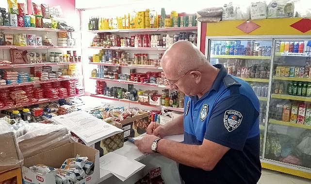 Mersin Yenişehir Belediyesi Zabıta Müdürlüğü ekipleri, Barbaros Mahallesi’nde yaptığı denetimlerde