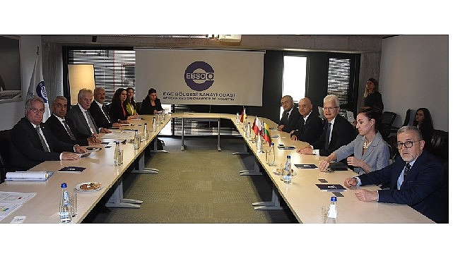 Litvanya, Polonya ve Ukrayna Büyükelçilerini bir arada ağırlayan EBSO Yönetim
