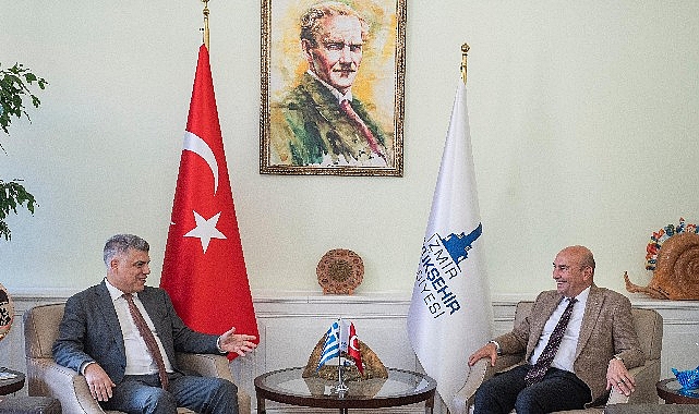 Yunanistan’ın İzmir Başkonsolosluğu görevine atanan Alexandros Kostas, İzmir Büyükşehir Belediye