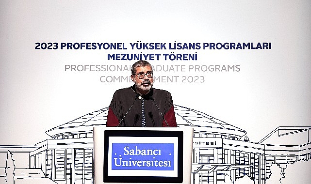 Sabancı Üniversitesi Profesyonel Yüksek Lisans Programları 2023 Mezuniyet Töreni Sabancı
