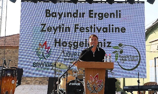 Bu sene ikinci kez düzenlenen Bayındır Ergenli Zeytin Festivali 19