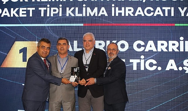 Alarko Carrier, 2022 yılında gerçekleştirdiği ihracat faaliyetleriyle İklimlendirme Sanayicileri İhracatçılar