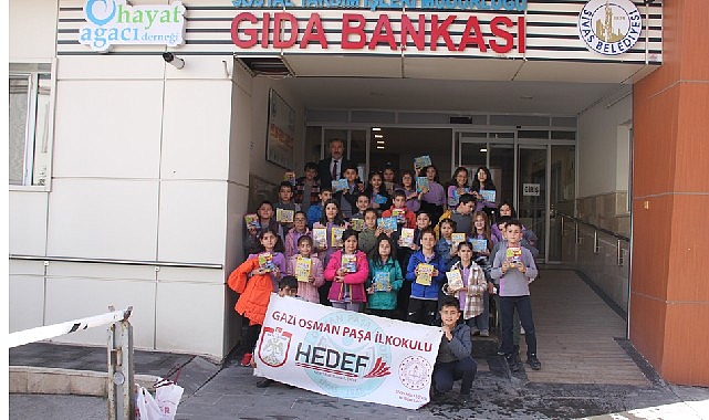 Gazi Osman Paşa İlkokulu öğrencileri, her eğitim öğretim döneminde Hayat