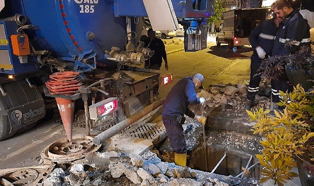 Büyükşehir Belediyesi iki gündür şiddetli yağış ve fırtınanın etkili olduğu