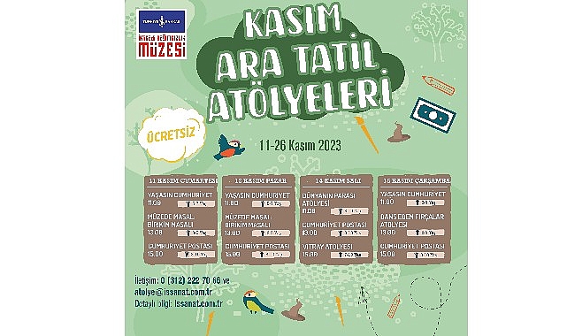 İş Sanat, sonbahar ara tatilline giren öğrencileri İstanbul Eminönü’nde bulunan Türkiye