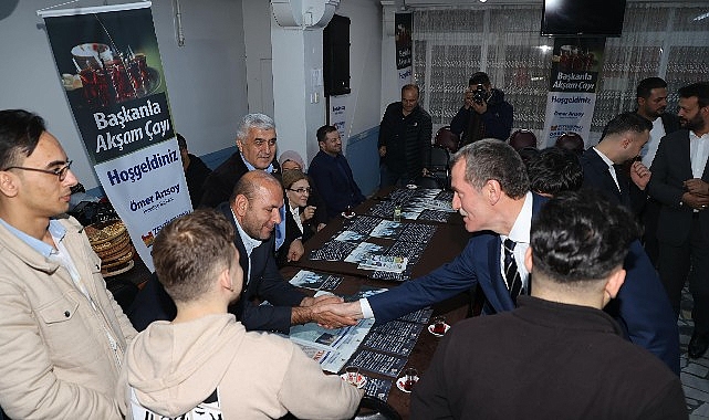 Çırpıcı Mahallesi Akşam Çayı programında vatandaşlarla buluşan Başkan Arısoy, 2019