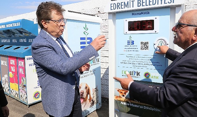 Edremit Belediye Başkanı Selman Hasan Arslan’ın çevre hizmetlerine yönelik en